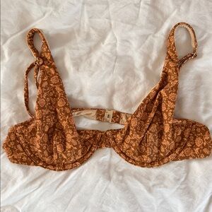 Rhythm bikini top size L NWOT